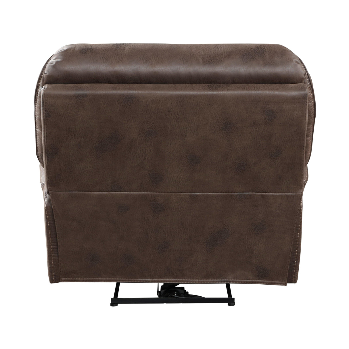 Proctor Brown Microfiber Power Reclining Chair by Homelegance at Eve Furniture