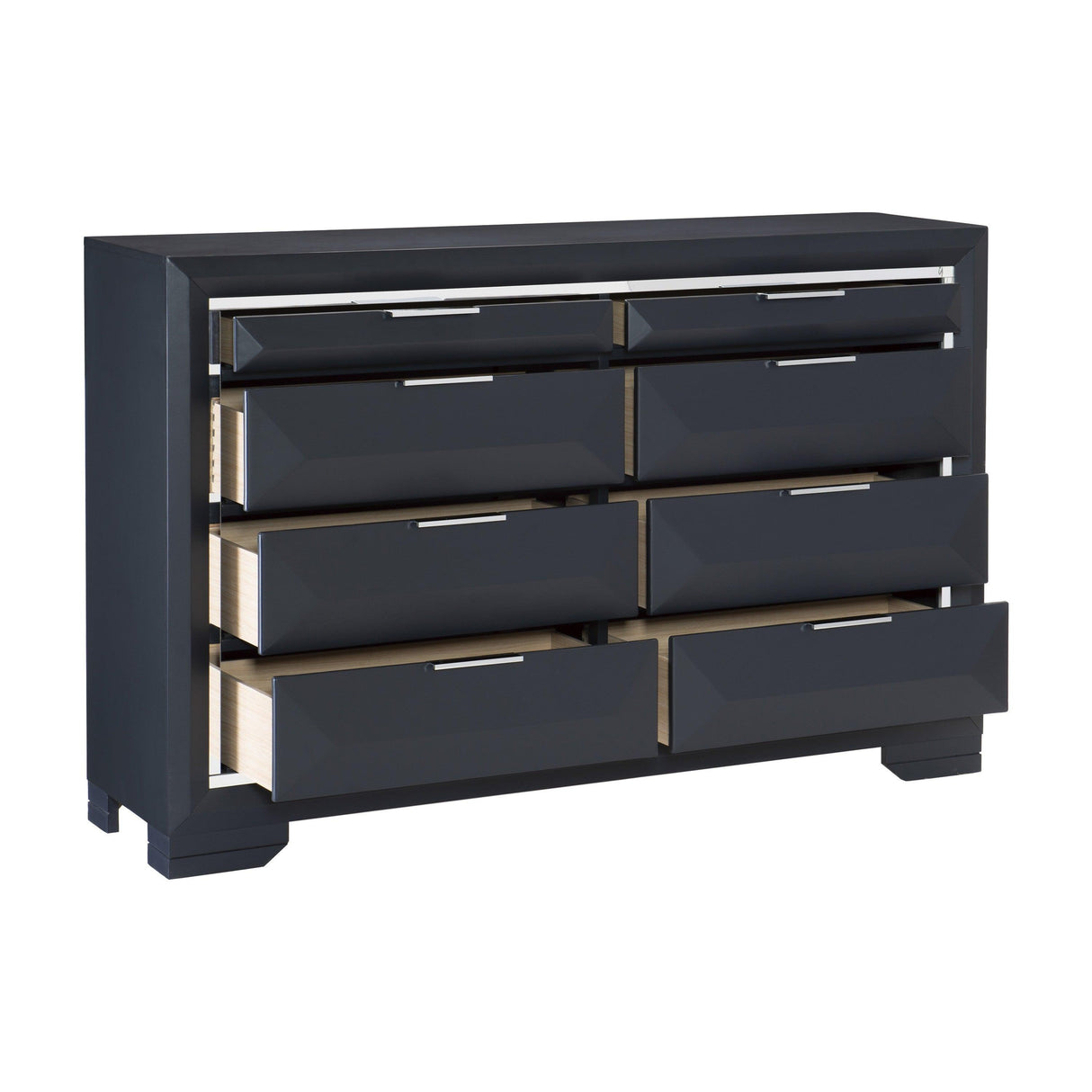 Rosemont Midnight Blue Dresser by Homelegance at Eve Furniture