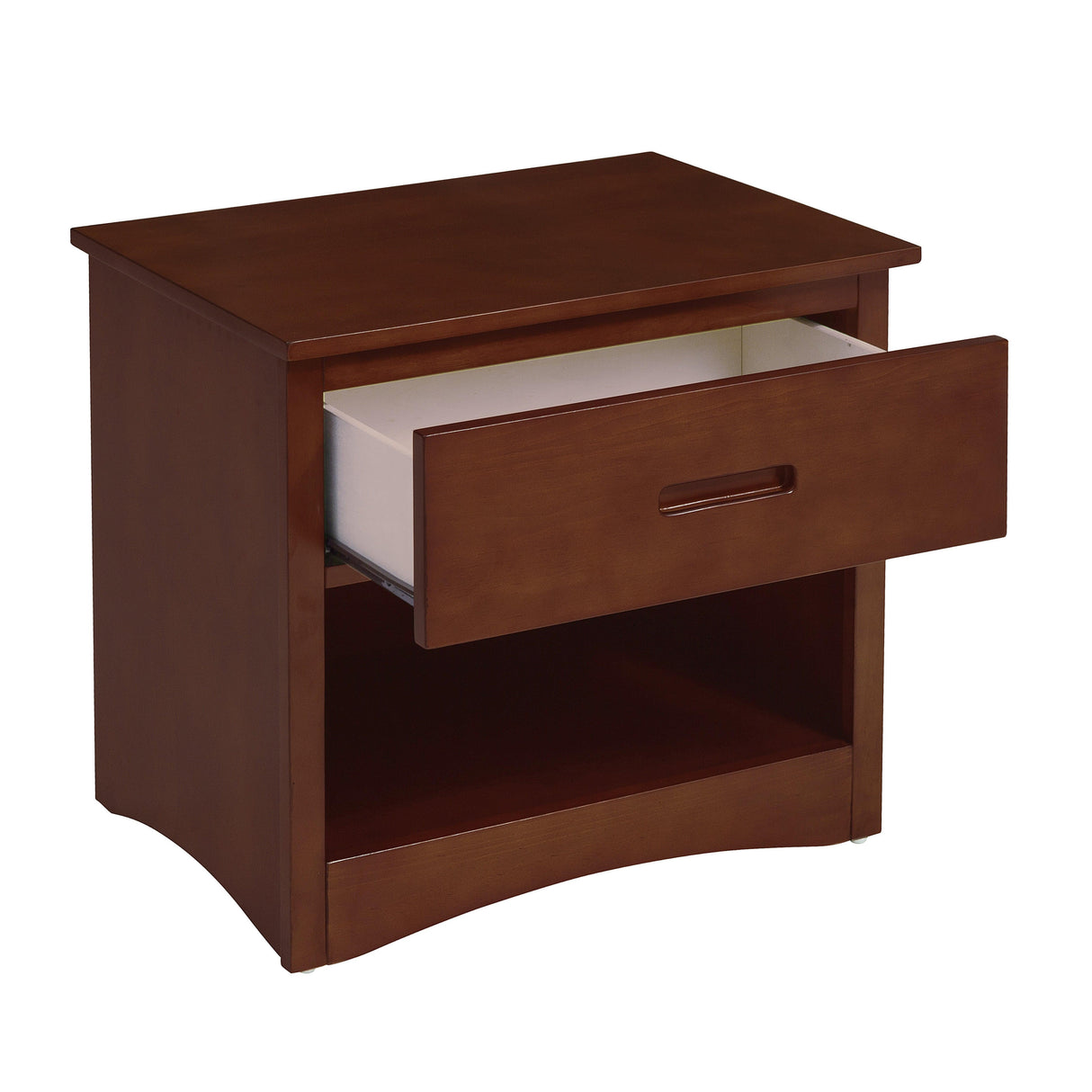 Rowe Dark Cherry Nightstand by Homelegance at Eve Furniture