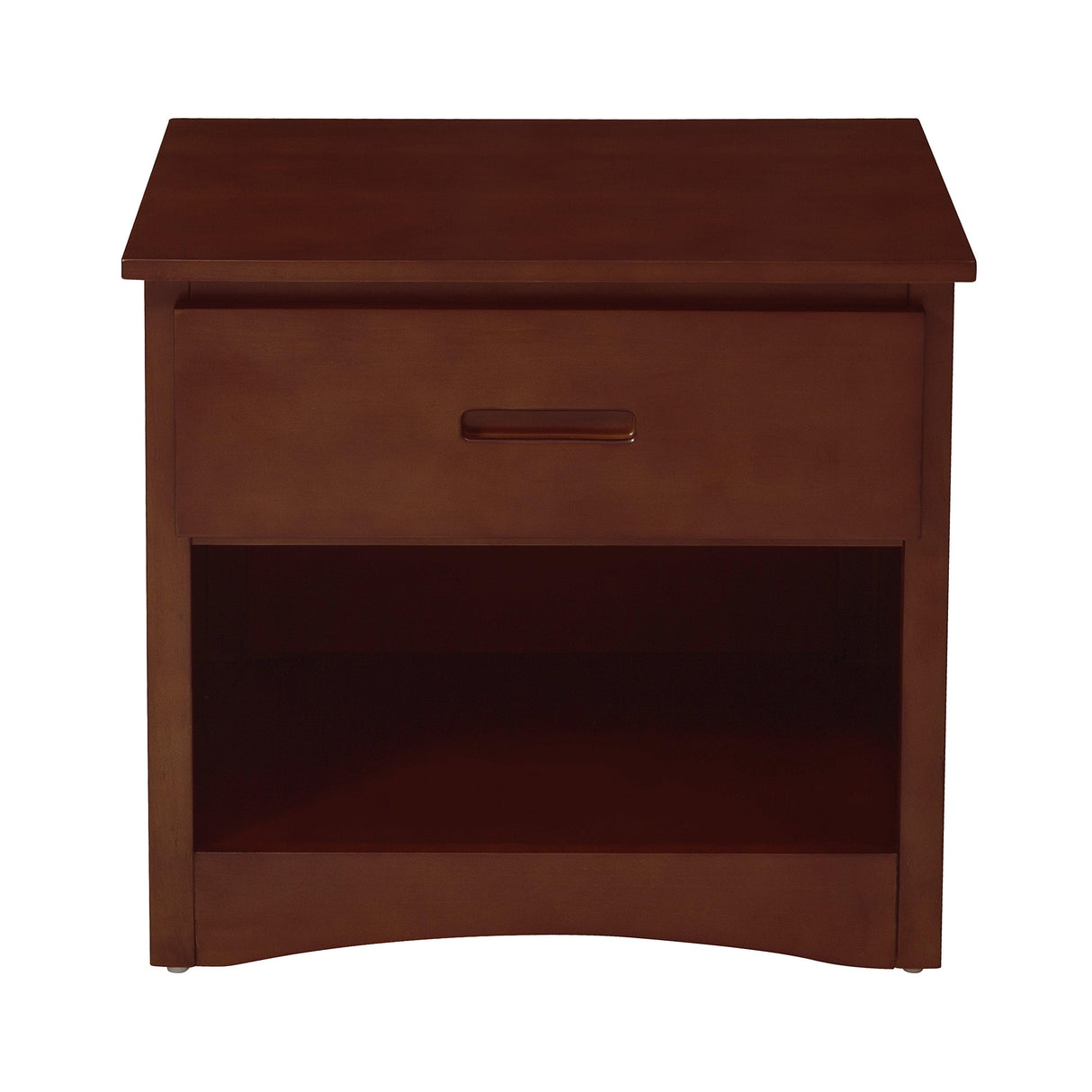 Rowe Dark Cherry Nightstand by Homelegance at Eve Furniture