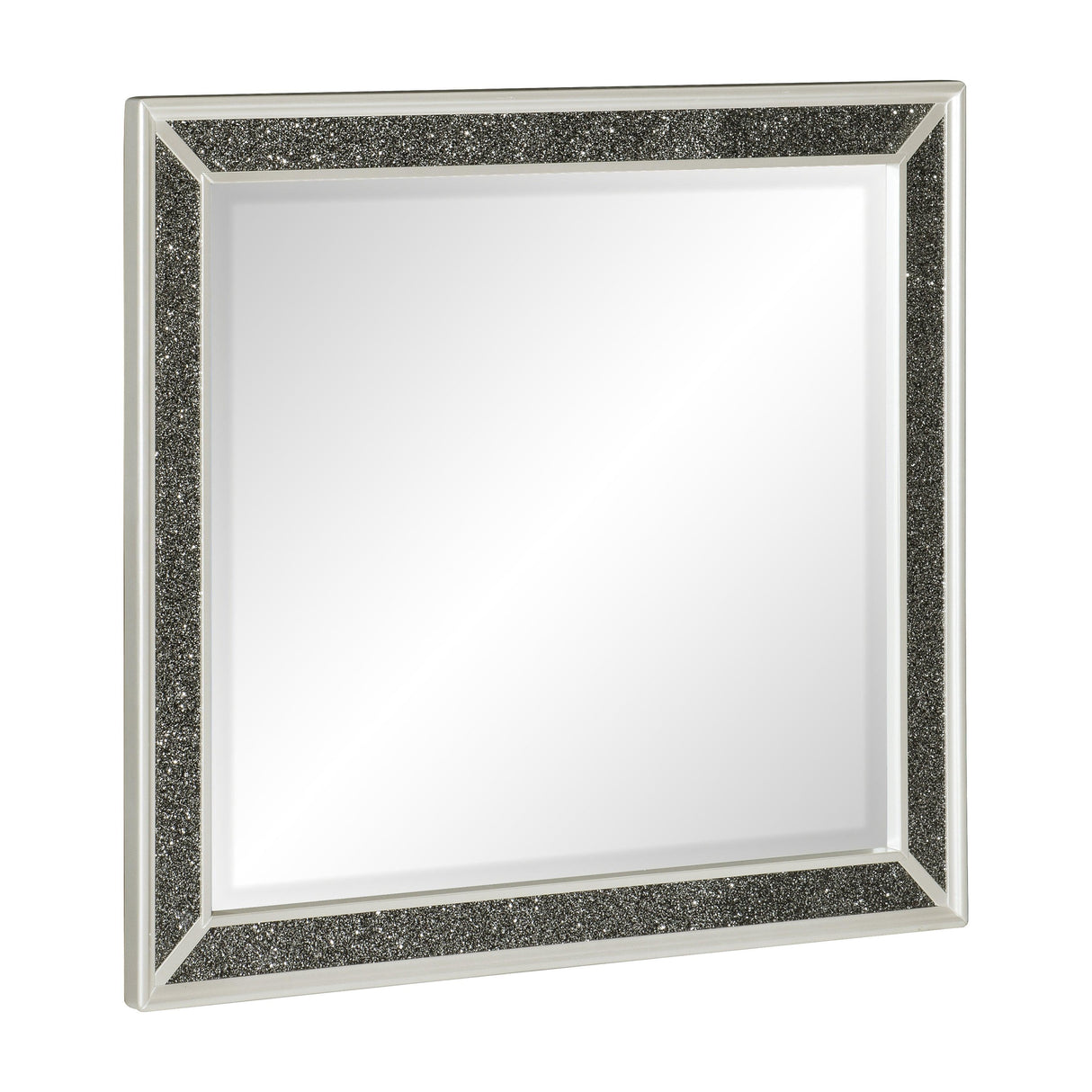 Salon White Mirror (Mirror Only) by Homelegance at Eve Furniture