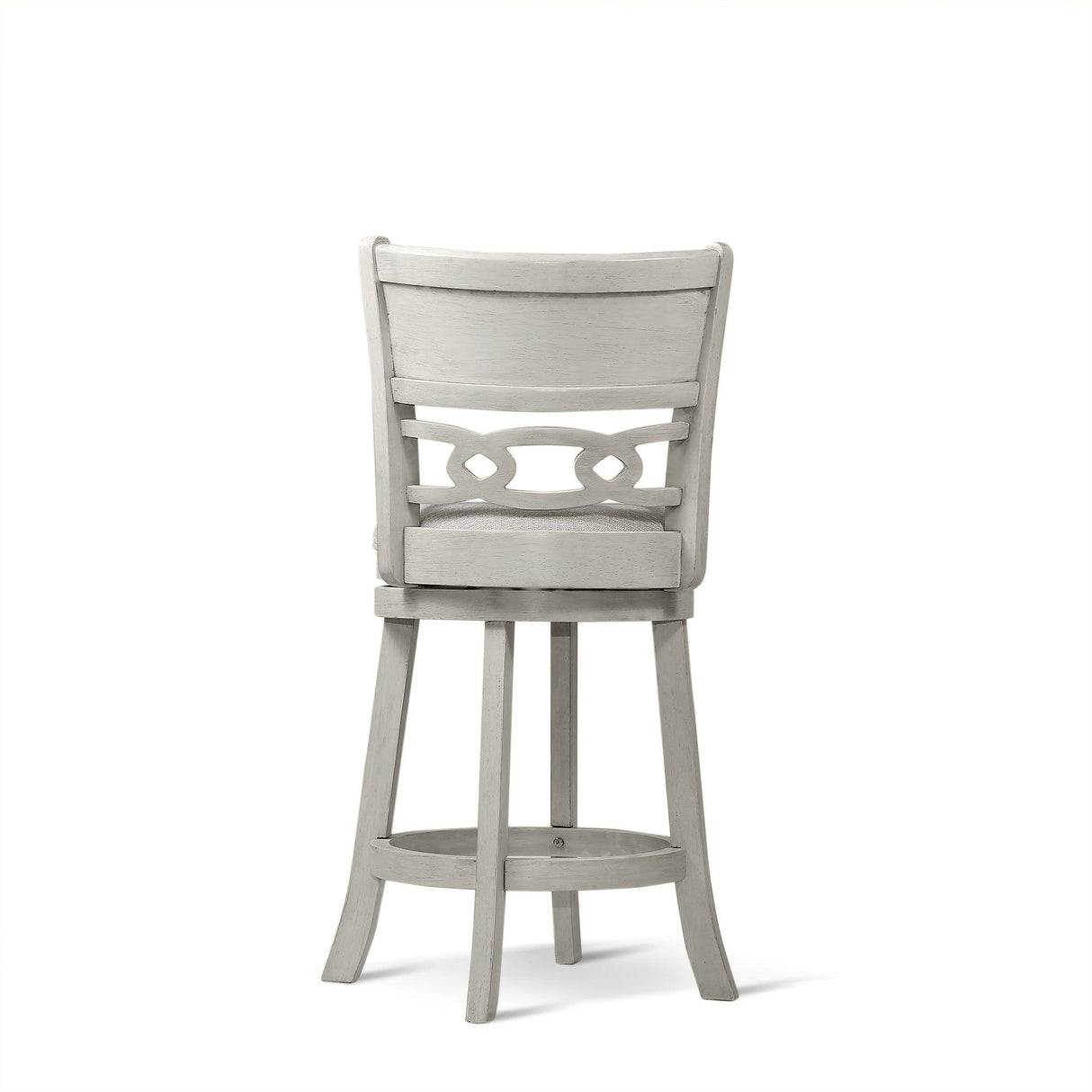 Savor White Swivel Counter Chair, Set of 2 by Homelegance at Eve Furniture