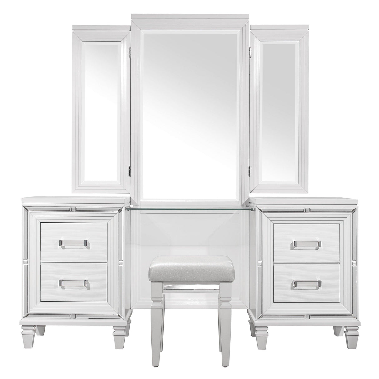 Tamsin White Vanity Set by Homelegance at Eve Furniture
