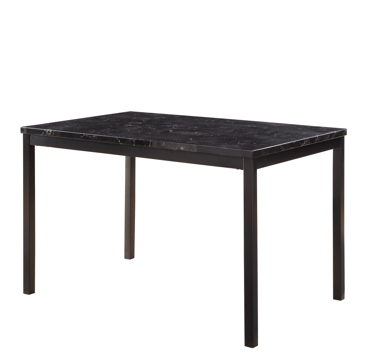 Tempe Black Marble-Top Dining Table by Homelegance at Eve Furniture