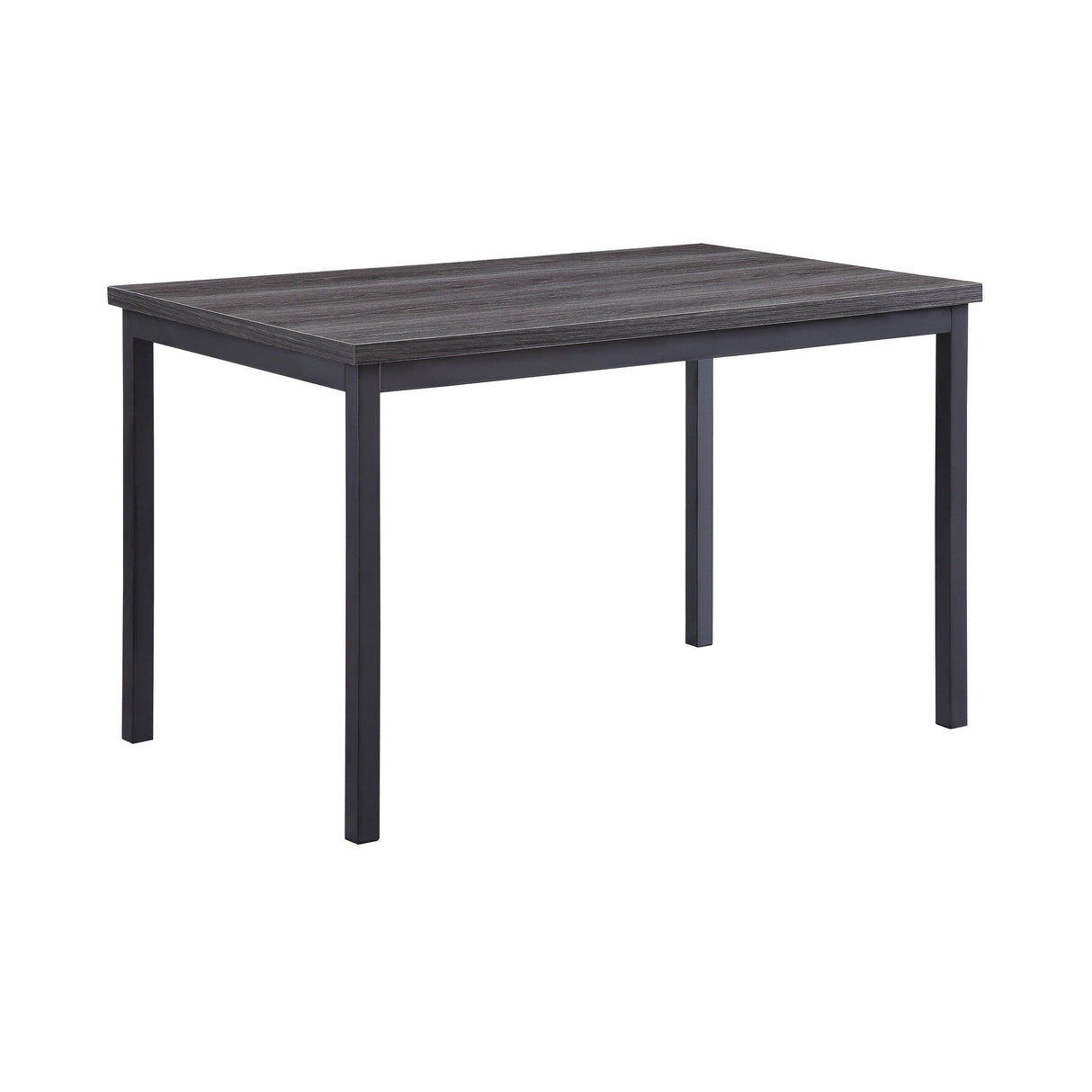 Tripp Gray Metal Dining Table by Homelegance at Eve Furniture