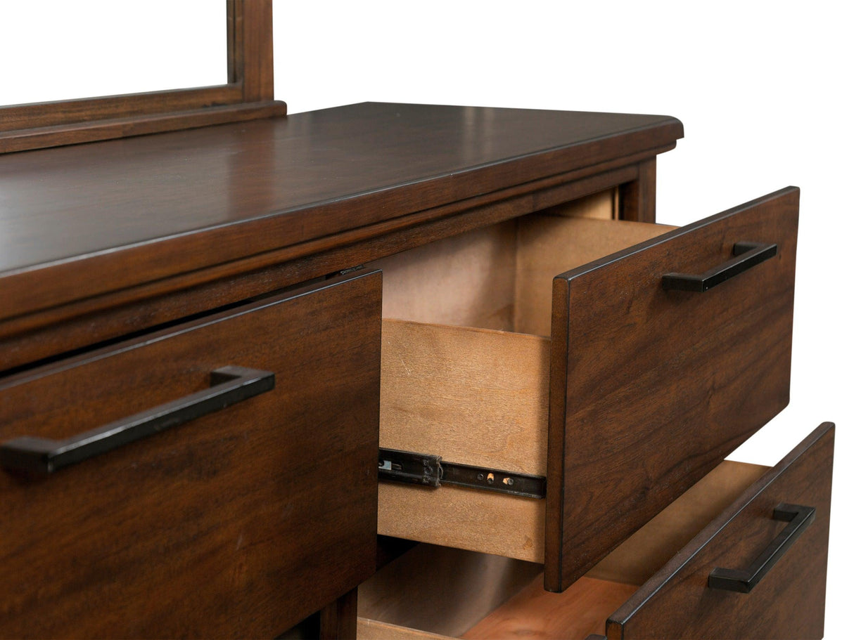 Watson Brown Upholstered Storage Panel Bedroom Set by Homelegance at Eve Furniture