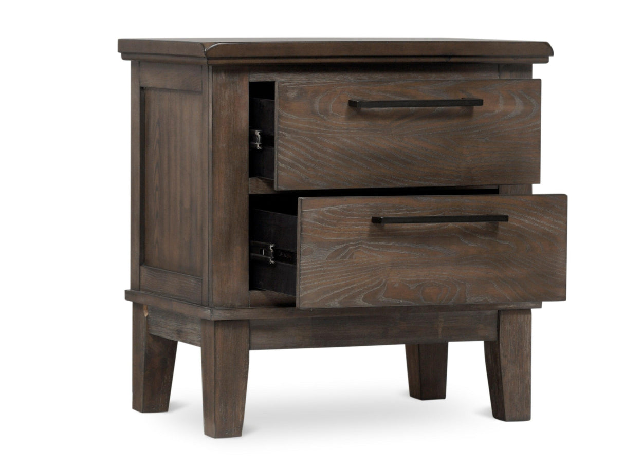 Watson Gray Nightstand by Homelegance at Eve Furniture