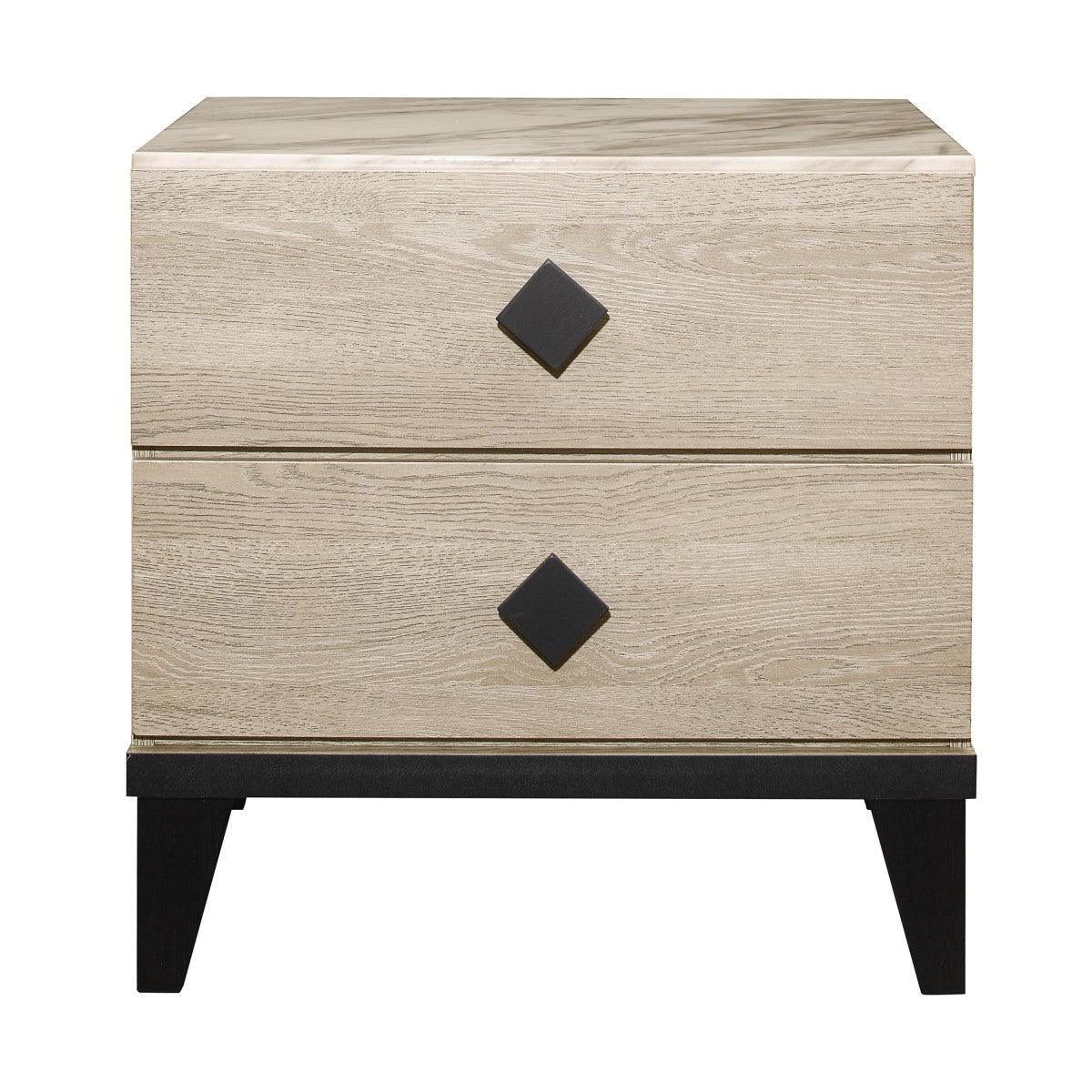 Whiting Natural Nightstand by Homelegance at Eve Furniture