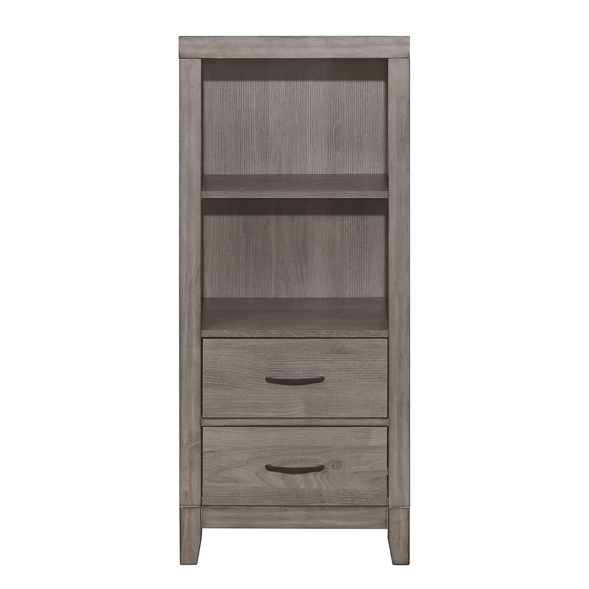 Woodrow Brownish Gray Pier/Tower Nightstand by Homelegance at Eve Furniture