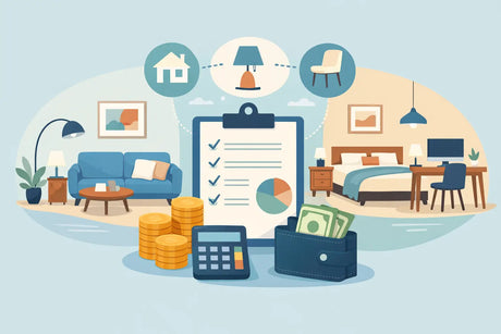 How to Furnish Multiple Rooms Without Overspending