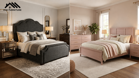 Master Suite Luxury to Playful Elegance: Bowfield King Beds & Blush Bedroom Sets