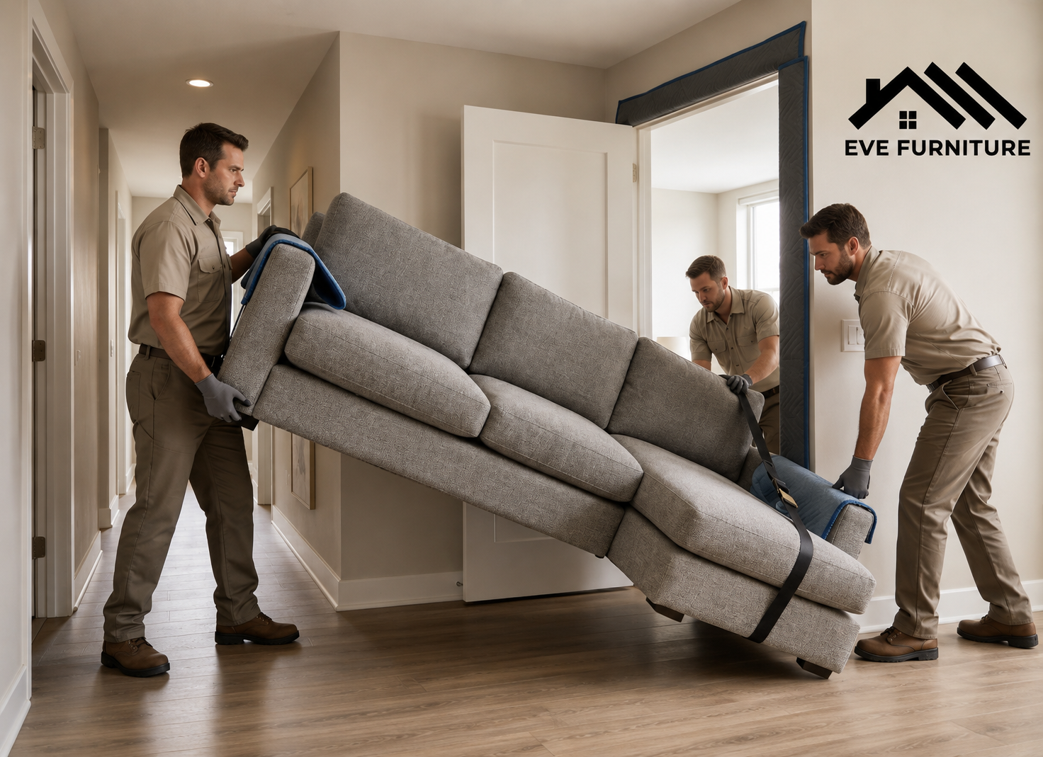 How Do Movers Fit a Sofa Through a Door? 5 Expert Techniques & Measurement Rules