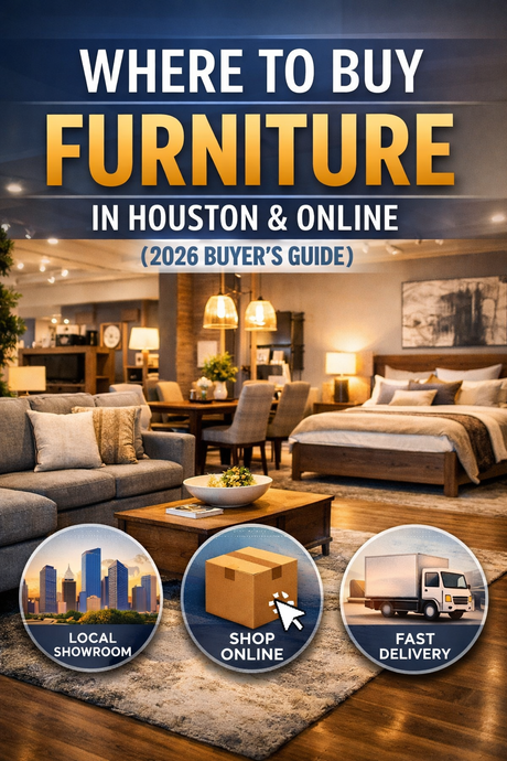 Where to Buy Furniture in Houston Online (2026 Buyer’s Guide)