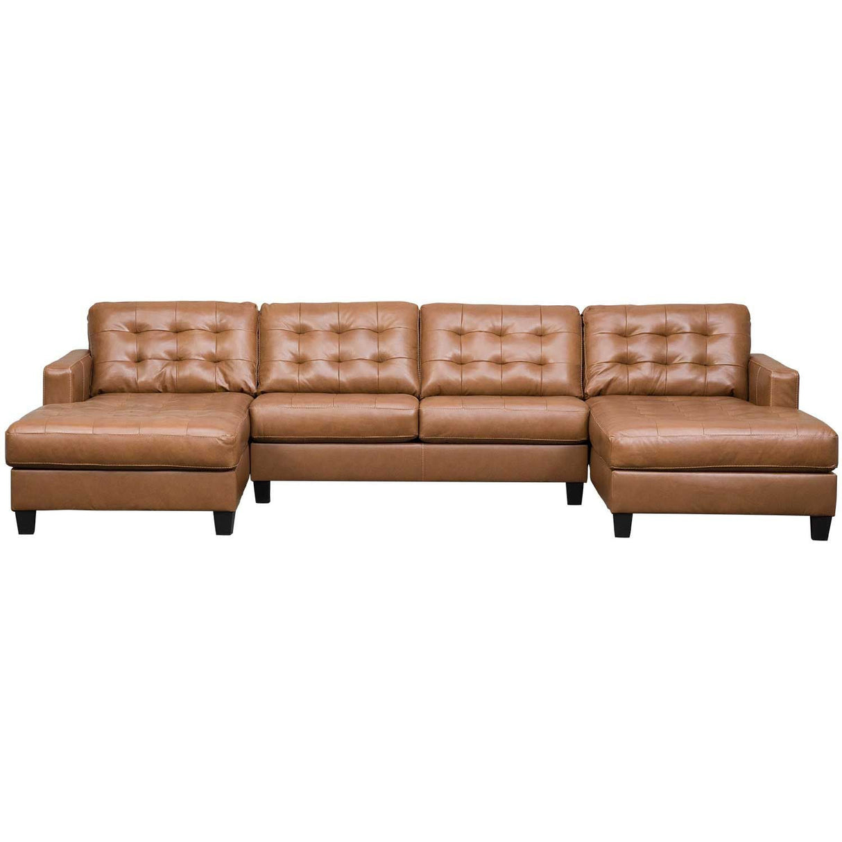 Baskove Auburn 3-Piece Double Chaise Sectional