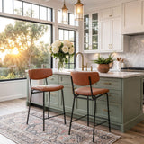 Charon Counter Stool Vintage Brown - Image 2