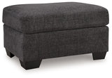 Loreo Ebony Ottoman