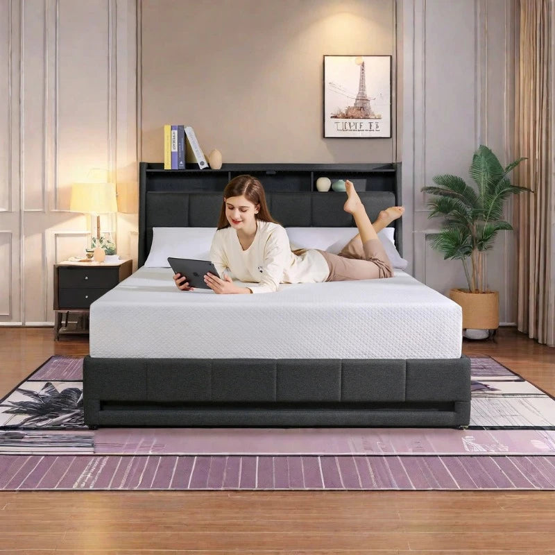 Greenstell Twin Size Gel 8inch Memory Foam by Greenstell at Eve Furniture