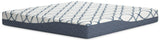 10 Inch Chime Elite 2.0 King Mattress In White and Blue by Ashley at Eve Furniture