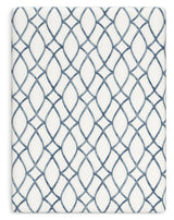 10 Inch Chime Elite 2.0 White/Blue Queen Mattress by Ashley at Eve Furniture