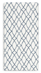 10 Inch Chime Elite 2.0 White/Blue Twin Mattress by Ashley at Eve Furniture