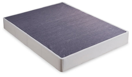 10 Inch Chime Memory Foam Mattress with Foundation in White