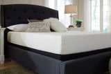10 Inch Chime Memory Foam White California King Mattress in a Box by Ashley at Eve Furniture