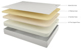 10 Inch Chime Memory Foam White California King Mattress in a Box by Ashley at Eve Furniture