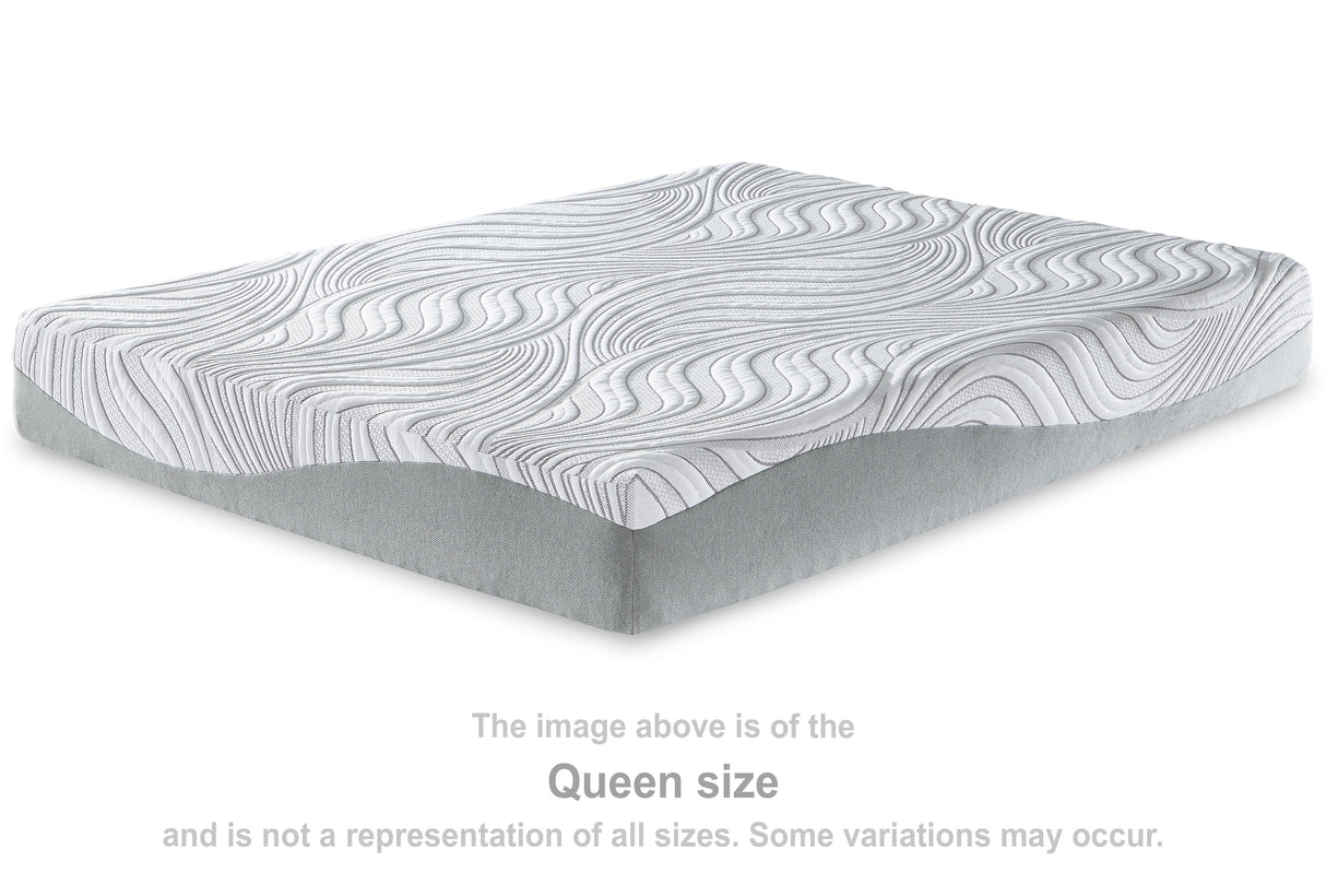 10 Inch Memory Foam White California King Mattress