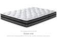 10 Inch Pocketed Hybrid White Twin Mattress by Ashley at Eve Furniture