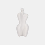 10" Textured Figure, White