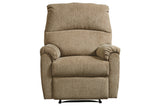 Nerviano Mocha Recliner