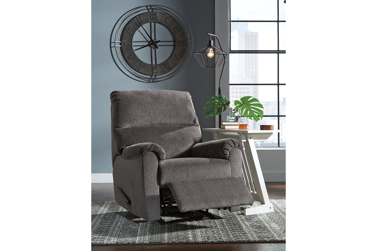 Nerviano Gray Recliner