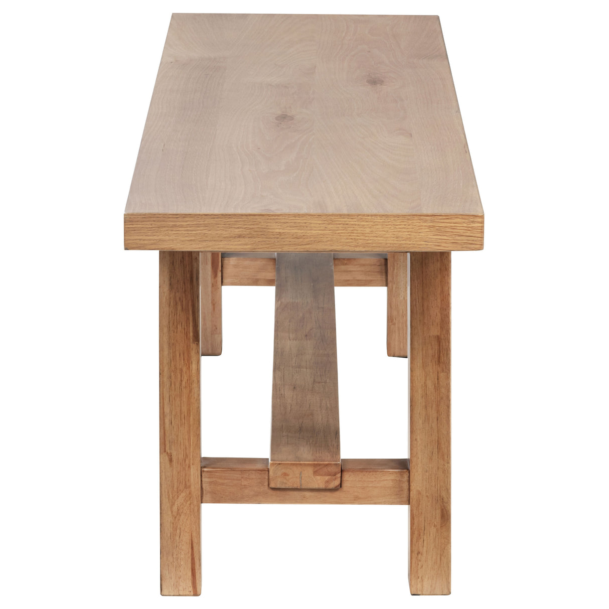 Middleton Brown and Beige 6-Piece Extension Leaf Dining Room Set
