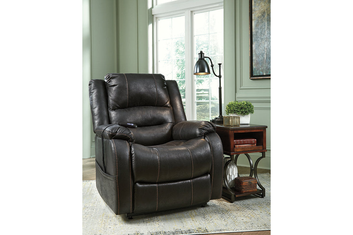 Yandel Black Power Lift Recliner