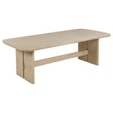 Kailani Beige Oak 10-piece Wood Dining Set with Sideboard
