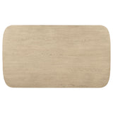 Kailani Beige Oak 8-piece Counter Height Dining Set with Cabinet