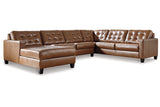 Baskove Auburn 4-Piece Sectional with Chaise