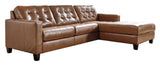 Baskove Auburn 2-Piece RAF Chaise Sectional