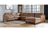 Baskove Auburn 4-Piece Sectional with Chaise