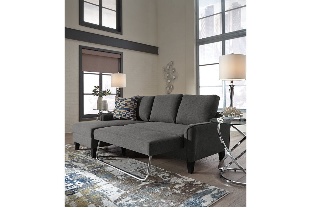 Jarreau Gray Sofa Chaise Sleeper