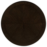 Twyla Dark Cocoa 7-Piece Round Wood Dining Room Set