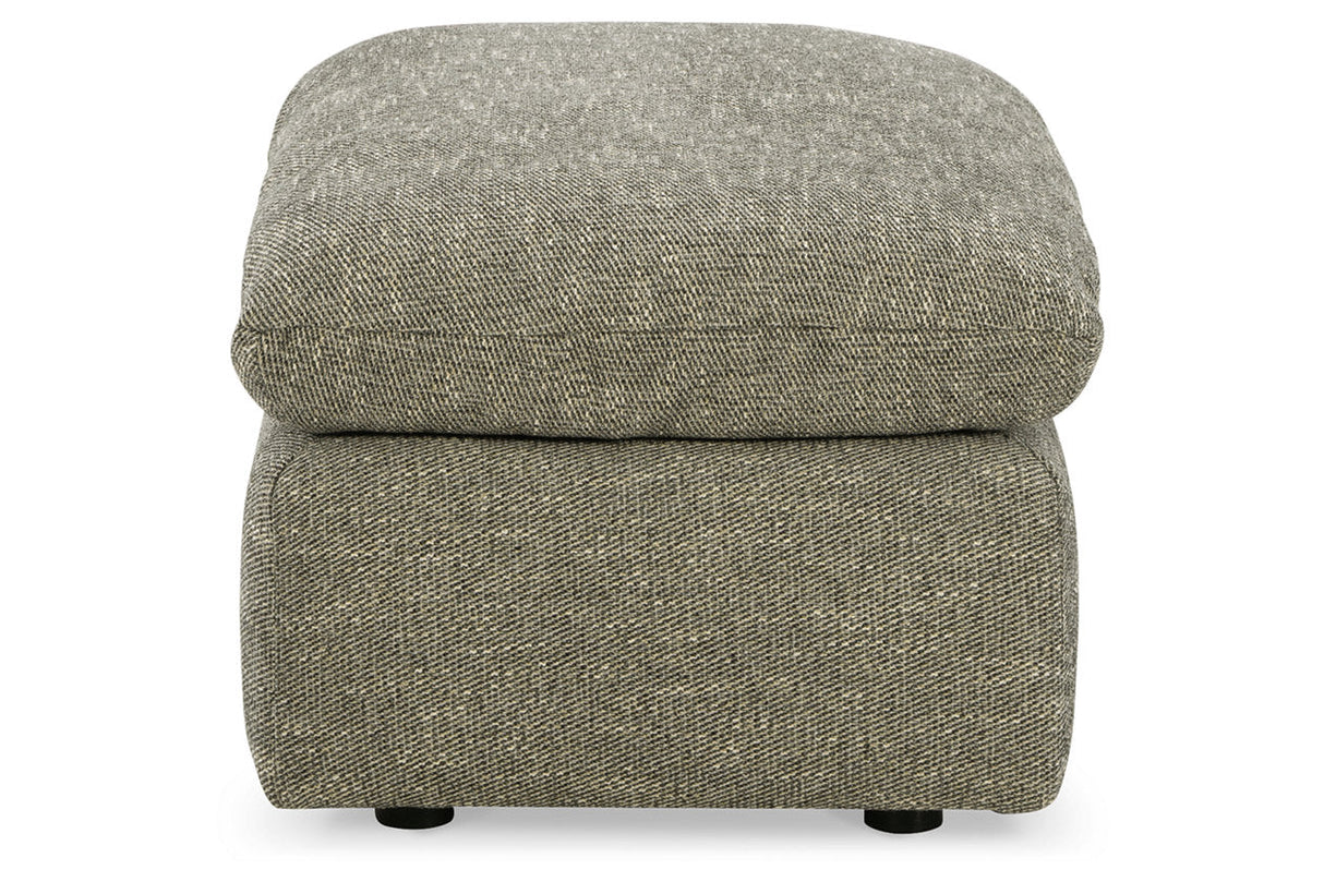 Dramatic Granite Ottoman