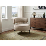 Encircle Brown Swivel Chair by Homelegance at Eve Furniture