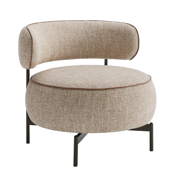 Encircle Brown Swivel Chair by Homelegance at Eve Furniture