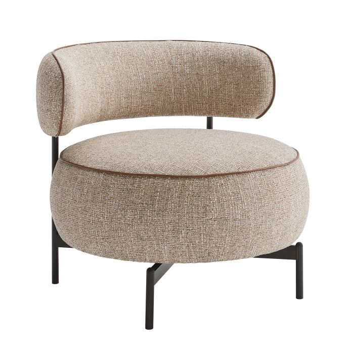 Encircle Brown Swivel Chair by Homelegance at Eve Furniture
