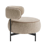Encircle Brown Swivel Chair by Homelegance at Eve Furniture