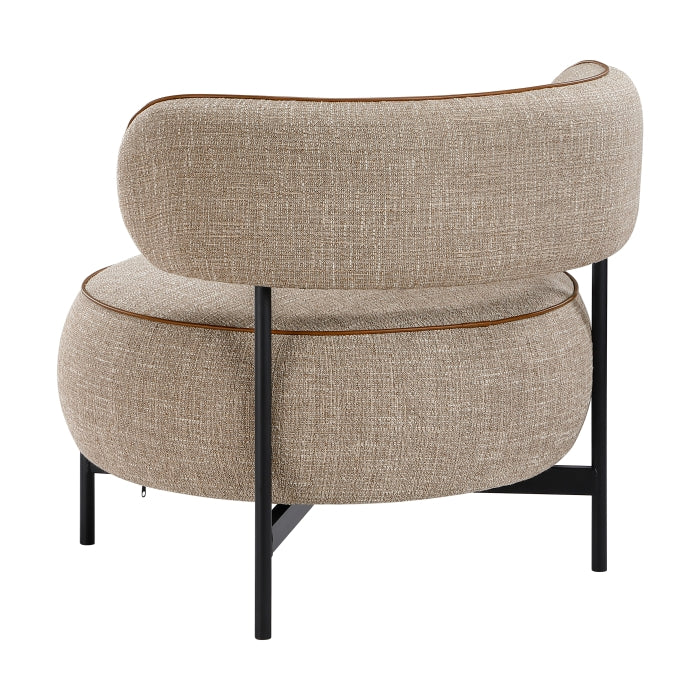 Encircle Brown Swivel Chair by Homelegance at Eve Furniture