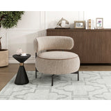 Encircle Brown Swivel Chair by Homelegance at Eve Furniture