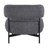 Encircle Grey Swivel Chair by Homelegance at Eve Furniture