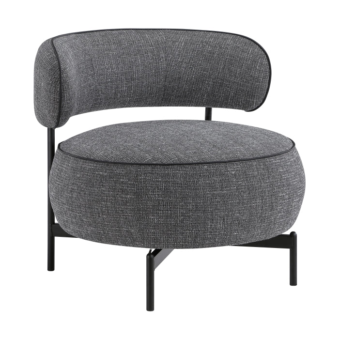 Encircle Grey Swivel Chair by Homelegance at Eve Furniture